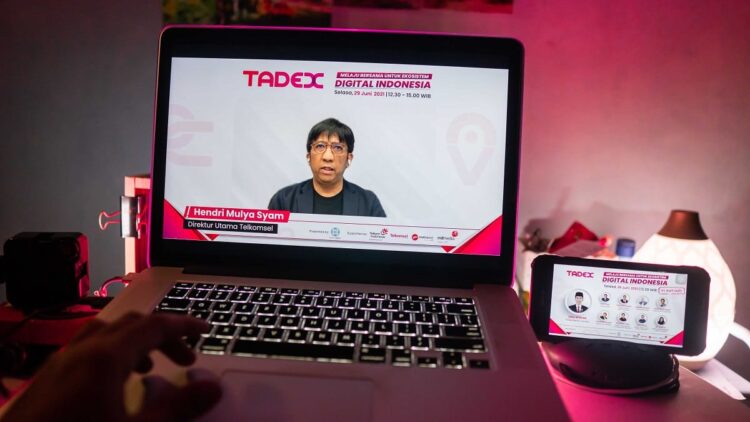 TADEX, Tanah Air Digital Exchange untuk Kedaulatan Digital Indonesia 1 Direktur Utama Telkomsel Hendri Mulya Syam dalam TADEX.