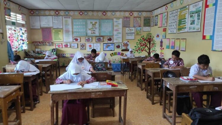 FLS2N Tingkat Kecamatan Lubuk Basung Diikuti 18 Sekolah Dasar 1 FL2SN SD di Agam.