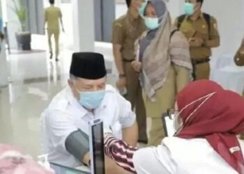 Warga Solok Antusias Ikuti Vaksinasi Covid-19, Wako: Kesadaran Warga Tinggi