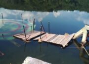 Lagi, Dermaga Wisata Danau Tandikek Sawahlunto Ambruk