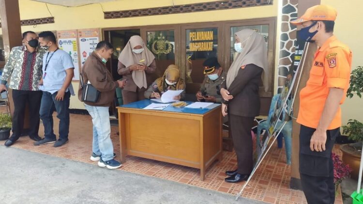 Pelanggar Operasi Yustisi di Agam.