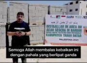 Rumah Wakaf Bantuan Masyarakat Tanahdatar segera Dibangun di Palestina