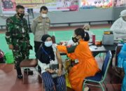 Hari ini, Ratusan Warga Melakukan Vaksin Covid-19 oleh Polda Sumbar