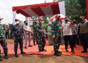 Danrem 032 Wirabraja Apresiasi Keinginan Pemkab Dharmasraya Bangun Kodim Baru