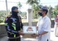 Berbagi di Hari Raya Kurban, Ditlantas Polda Sumbar Serahkan Bantuan ke Panti Asuhan