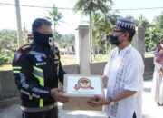 Berbagi di Hari Raya Kurban, Ditlantas Polda Sumbar Serahkan Bantuan ke Panti Asuhan