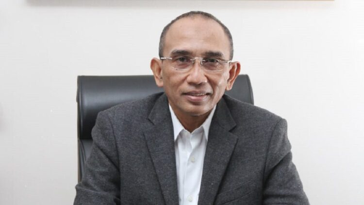 Direktur Utama PT. Elnusa Petrofin Haris Syahrudin.