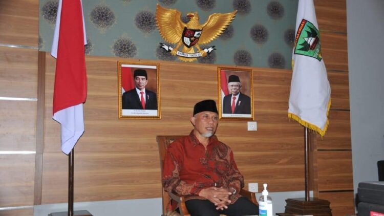 Gubernur Sumbar Mahyeldi.