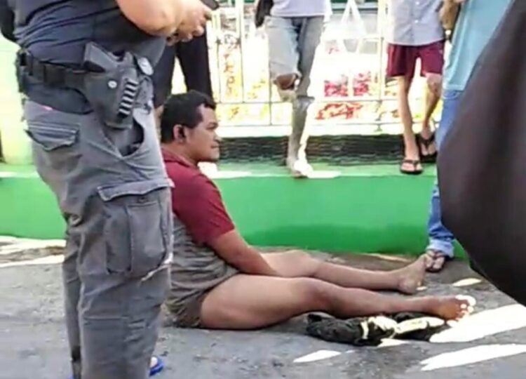 Izet pemalak viral berhasil diamankan.