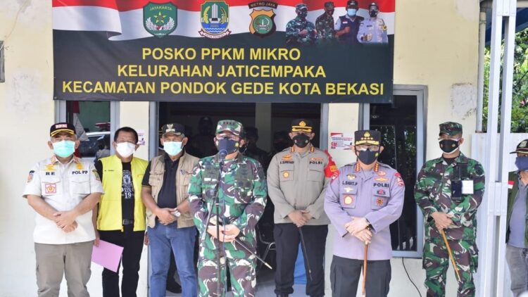 Kapolri cek PPKM Mikro.
