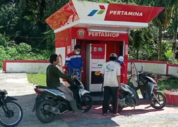 Mantap! Pertamina Resmikan Dua Pertashop di Mentawai