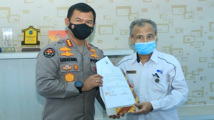 Polda Sumbar dan RRI Padang Jalin Kerjasama 1 Kerjasama Polda Sumbar dan RRI.
