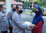 Kapolda Sumbar Salurkan Bantuan dari Kalemdiklat Polri