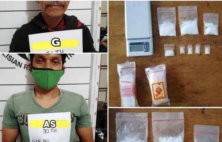 Dalam Semalam, Polresta Bukittinggi Tangkap Residivis dan Pengedar Narkoba 1 Pembeli dan Pengedar narkoba jenis sabu yang ditangkap Polisi di Bukittinggi.