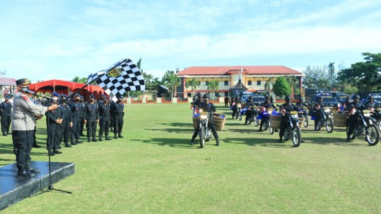Wakapolda Sumbar lepas Baksos Polri Presisi.