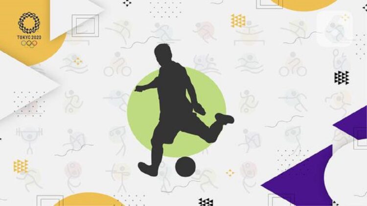 Cabor sepakbola Olimpiade 2020 Tokyo.