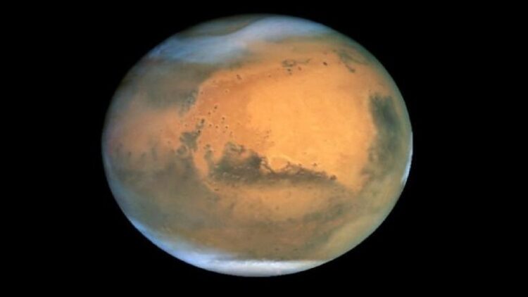 ilustrasi planet Mars