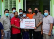 Andre Rosiade Bantu Pembangunan Masjid Ash Shalihin Anak Air, Kototangah, Padang