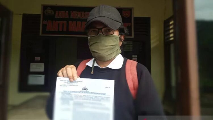 Pelapor sengketa tanah Ketua DPRD Solok.