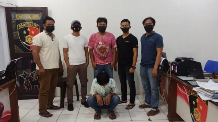 Tersangka cabul di 50 Kota diamankan polisi.