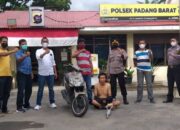Maling Motor, Pria Pengangguran Diciduk Tim Opsnal Polsek Padang Barat