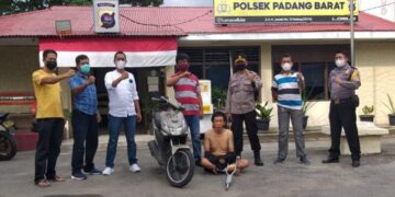 Maling Motor, Pria Pengangguran Diciduk Tim Opsnal Polsek Padang Barat 8 Maling Motor, Pria Pengangguran Diciduk Tim Opsnal Polsek Padang Barat