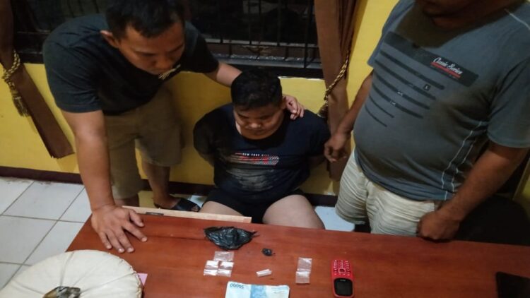 Tersangka narkoba diamankan di Sijunjung.