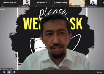 Dokter Andani Sebut Bahaya Covid-19 Varian Baru di Webinar Semen Padang