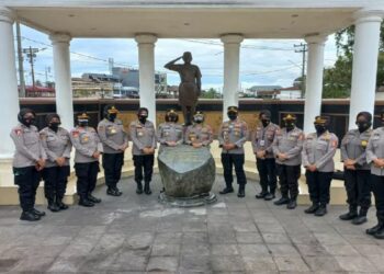 Sambut Hari Lahir Polwan, Para Polwan Mabes Polri Ini Napak Tilas ke Bukittinggi