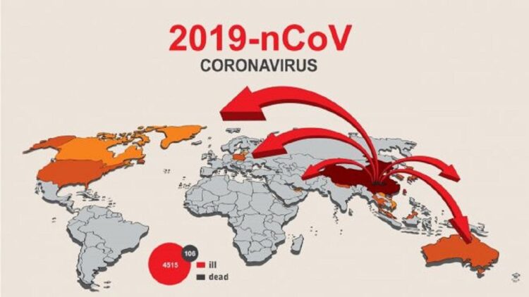 Intelijen AS Sebut COVID-19 Bukan Senjata Biologis 1 Ilustrasi penyebaran virus corona (Coronavirus) Covid-19. (Shutterstock)