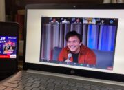 Rizky Febian Hibur Jurnalis dan Komunitas Sumatera di Celeb on Cam Telkomsel