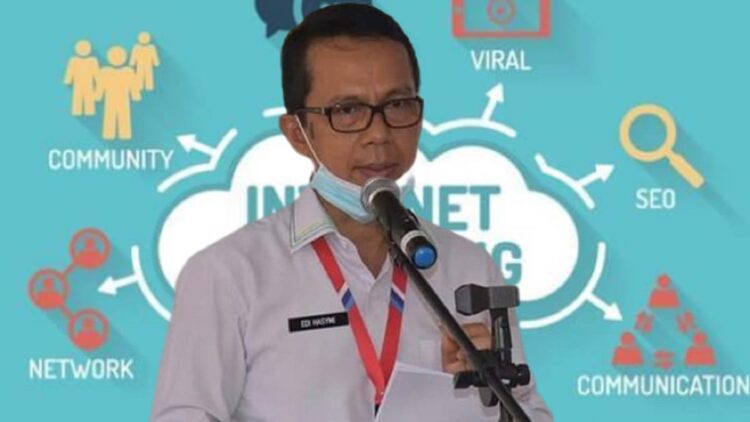 Asisten I Setdako Padang, Edi Hasymi. (Foto: Diskominfo Padang)