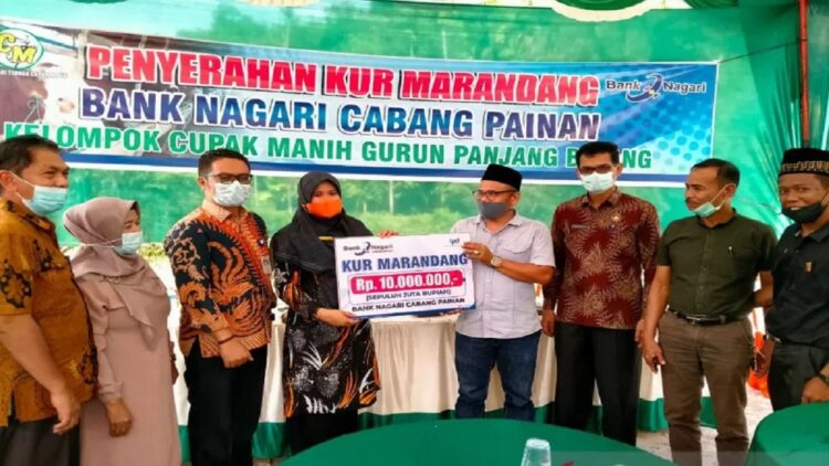 Peluncuran kredit MaRanDang di Pesisir Selatan. (Antara/HO Humas Pemkab Pesisir Selatan)