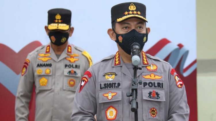 Rapat Bersama Forkompimda Babel, Kapolri Ingin Pos Penyekatan Kabupaten dan Kota Dioptimalkan 1 Kapolri Jenderal Listyo Sigit Prabowo.
