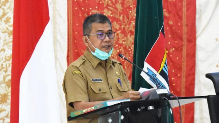 Amasrul Diangkat Jadi Kadis PMD Sumbar, Wali Kota Padang Meradang 1 Sekda Kota Padang, Amasrul.