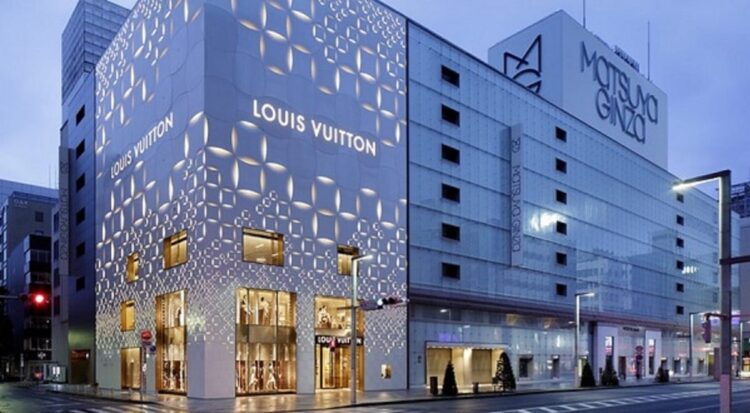 Mewahnya gerai terbaru Louis Vuitton di Tokyo (Foto : Freshome)