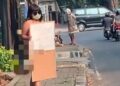 Berbikini di Pinggir Jalan karena Tolak PPKM, Dinar Candy Diciduk Polisi