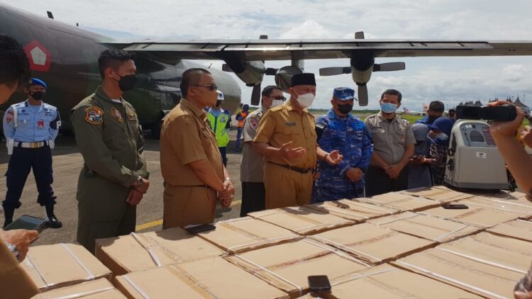 Bantuan Panglima TNI untuk Sumbar.