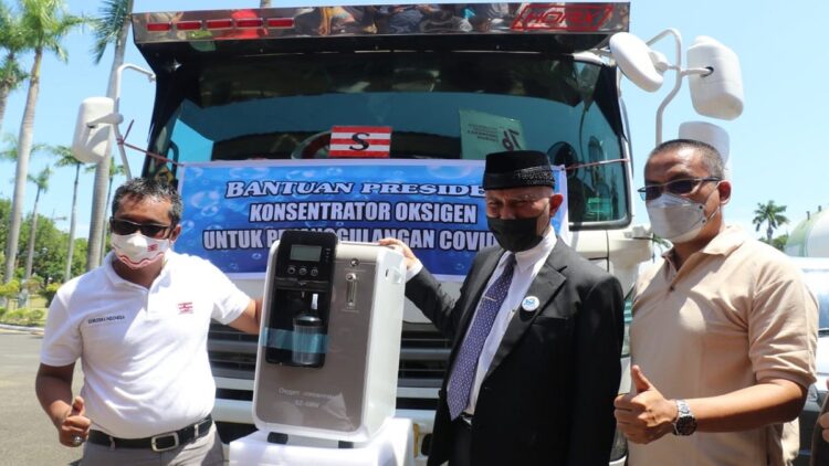 Bantuan Presiden Jokowi sudah sampai di Sumbar.