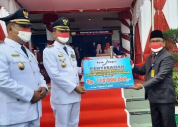 Pemko Pariaman Terima CSR Bank Nagari Rp110 Juta, Akan Digunakan untuk Program Saga Saja