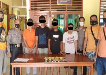 Empat Pemain Judi Koa dan Togel Diciduk Polsek Sutera