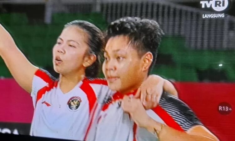 Greysia Polii/Apriyani Rahayu (ANTARA/Siri Antoni)