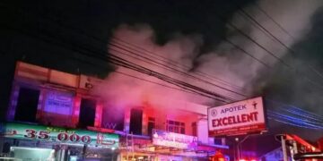 Diduga Tabung Oksigen Bocor, Apotek Excellent Terbakar