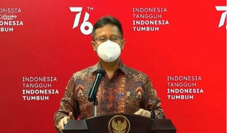 Menteri Kesehatan Budi Gunadi Sadikin.