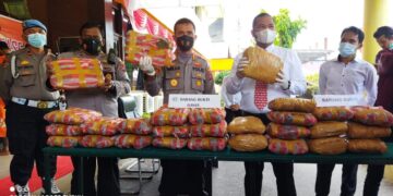 Ternyata! Tersangka 28 Kilogram di Polresta Padang Sudah Lima Kali Mengantar 8 Bawa 28 Kilogram Ganja, Pria Asal Bukittinggi Diciduk Polisi di Pinggir Jalan Lubuk Buaya Padang