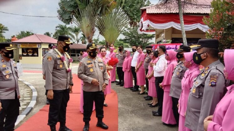 Gelaran Sertijab Kapolres Sawahlunto.