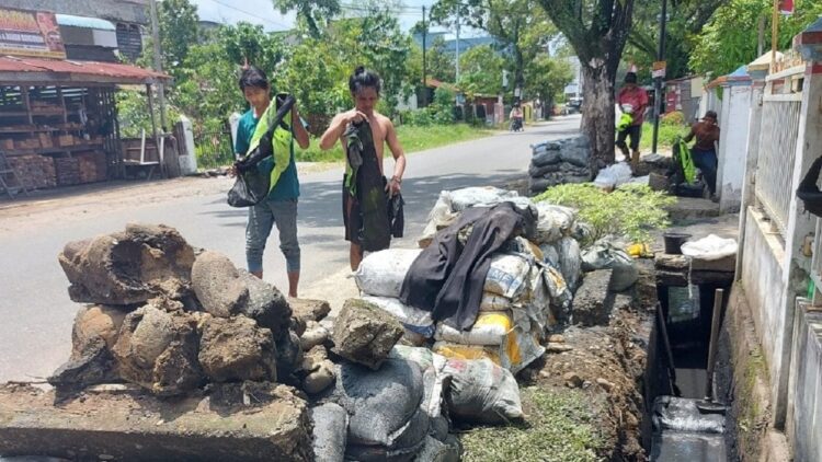 Sedimentasi di kawasan Purus.