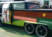 Unik, Mobil VW Ini Dipakai untuk Bantu Vaksinasi di Perkampungan