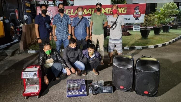 Tersangka pengupakan kedai kopi di kawasan Ulak Karang diciduk Tim Klewang.