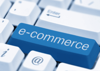 Ilustrasi digital UMKM atau e commerce. (net)